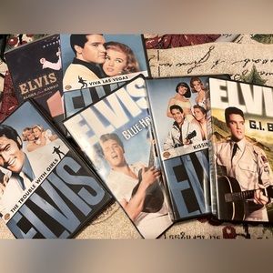 6 Elvis Presley DVDs With Photo Book